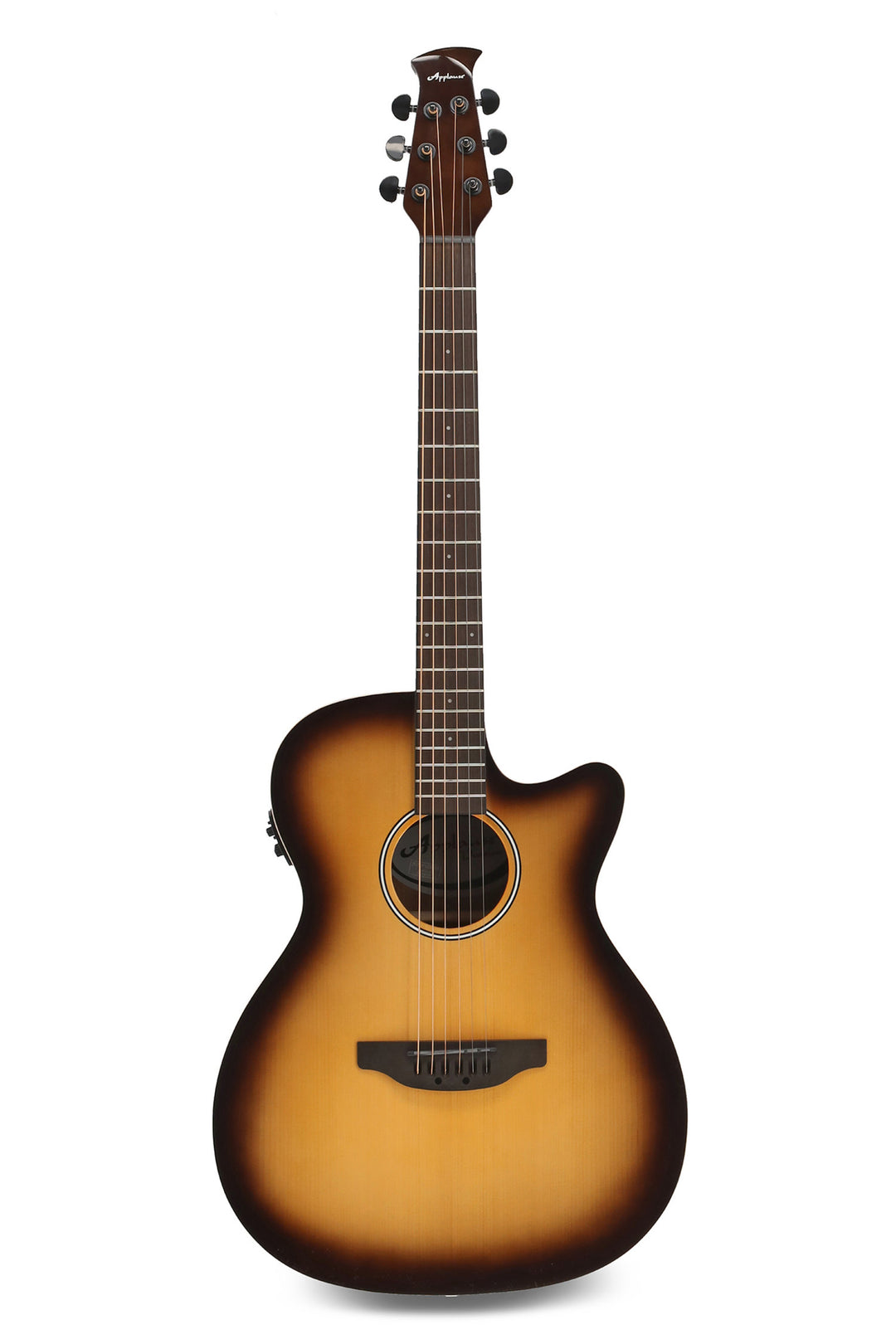 Applause Chitarra elettrica acustica Jump OM Electro Cut Gloss - Tobacco Burst (AEO-69-TB)