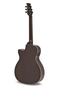 Applause Chitarra elettrica acustica Jump OM Electro Cut Gloss - Tobacco Burst (AEO-69-TB)