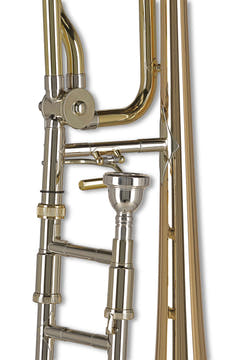 GEWA Vision TB236FG trombone tenore in Sib/F, campana in ottone dorato
