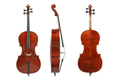 Violoncello GEWA Sonata Europa 4/4, montato con archetto in carbonio e custodia