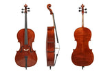 GEWA Sonata Europa violoncello 1/2, predisposto con arco in carbonio e custodia