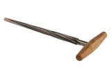 GEWA alesatore a spirale con 3 taglienti per piroli da violoncello, 200 mm, rivestito in TiN