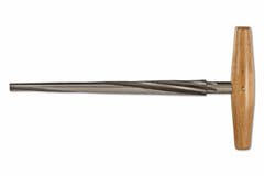 GEWA alesatore a spirale con 3 taglienti per piroli da violoncello, 200 mm, rivestito in TiN