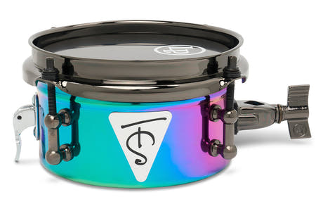 LP Tony Succar Micro Snare LP846-TS 6", arcobaleno, acciaio