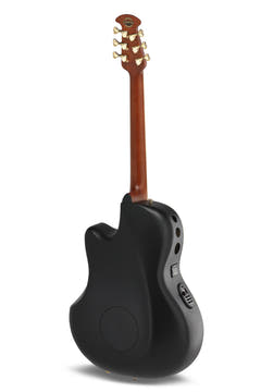 Ovation E-Acoustic Chitarre Celebrity Elite Deluxe Plus Ltd 2026 Deep Contour - Amber Satin (CDX40P-FM-G)