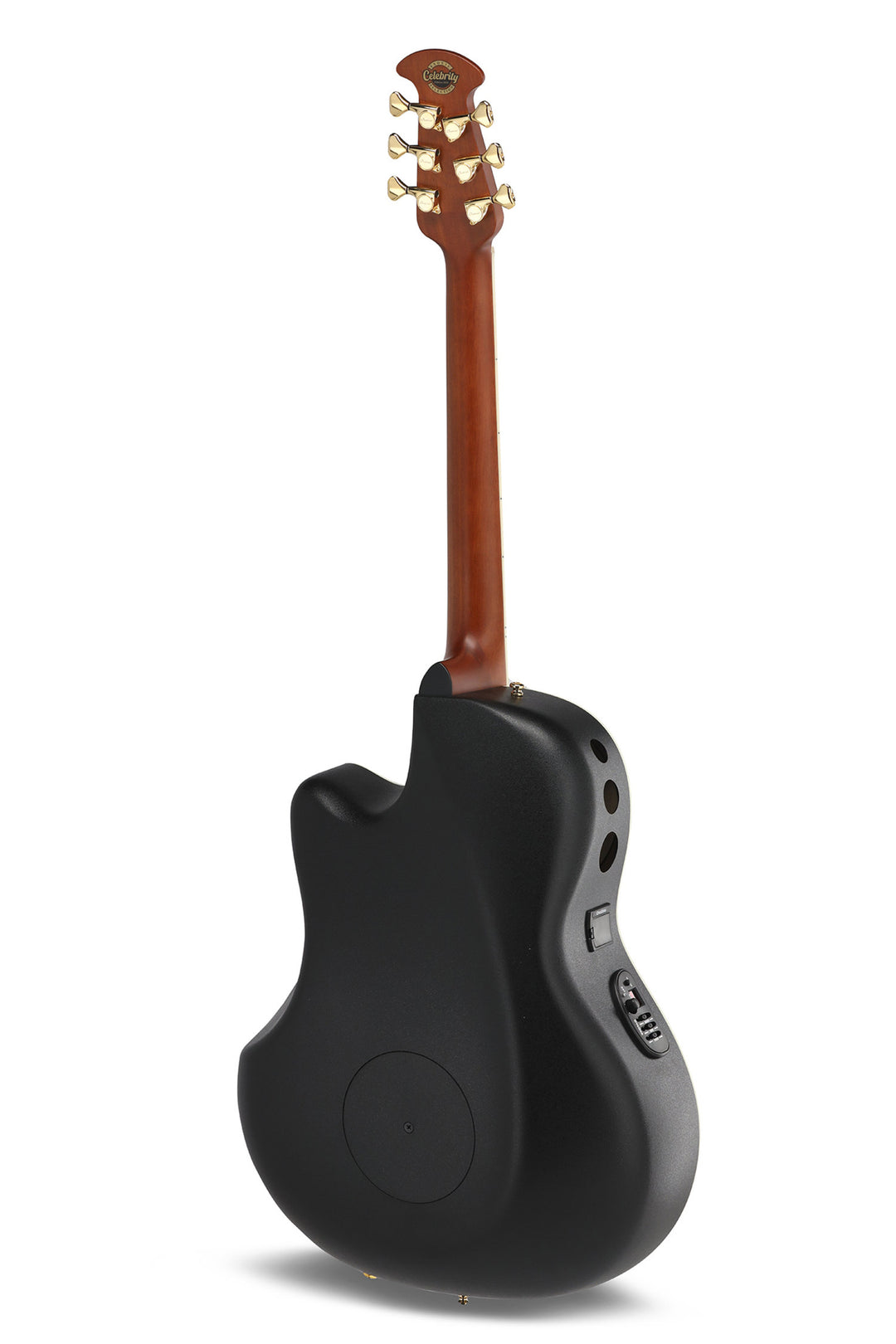 Ovation E-Acoustic Chitarre Celebrity Elite Deluxe Plus Ltd 2026 Deep Contour - Amber Satin (CDX40P-FM-G)