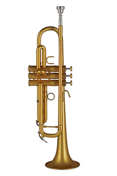 GEWA Vision TR172M tromba in Sib, laccata oro opaco