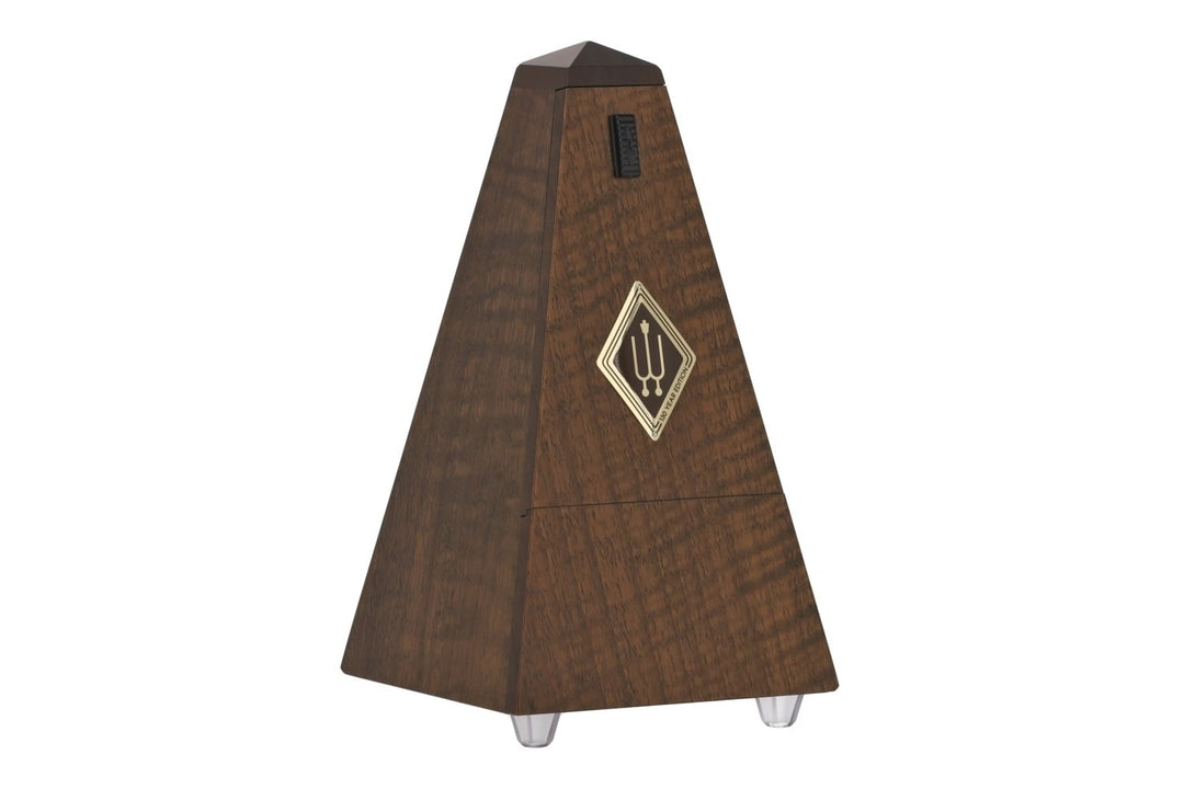 Wittner Metronomo a forma di piramide - Nutbrown. Highgloss 813