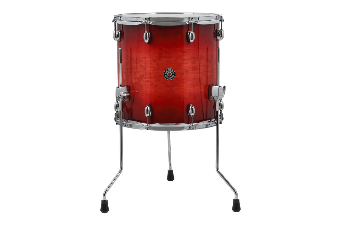 Gretsch Tom da pavimento Catalina Club - Sfumatura cremisi lucida (CC2-1414F-GCB)