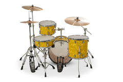 Gretsch set di fusti Catalina Club - Yellow Satin Flame (CC2-J404-YSF)