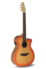 Applause E-Acoustic Guitar Jump OM Electro Cut - Honey Burst (AEO-69-HB)