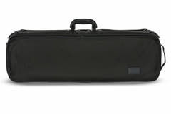 GEWA Liuteria Atlanta custodia per violino 4/4, peluche blu con motivo a diamante