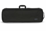 GEWA Liuteria Atlanta custodia per violino 4/4, peluche blu con motivo a diamante