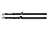 GEWA Violin case Air 2.1 - Backpack straps, 2 items (Black carabiner 56-96 cm)