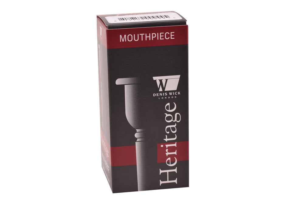 Denis Wick Heritage 1CC bocchino per tube, argentato