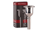 Denis Wick Heritage 1CC bocchino per tube, argentato