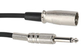 GEWA Basic Line cavo per strumenti 6 m, mono-jack a XLR maschio
