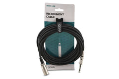 GEWA Basic Line cavo per strumenti 6 m, mono-jack a XLR maschio