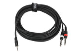 Cavo a Y GEWA Basic Line 6 m, minijack da 3,5 mm a 2 jack mono