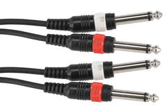 GEWA Basic Line cavo doppio 1,5 m, 2 x jack mono
