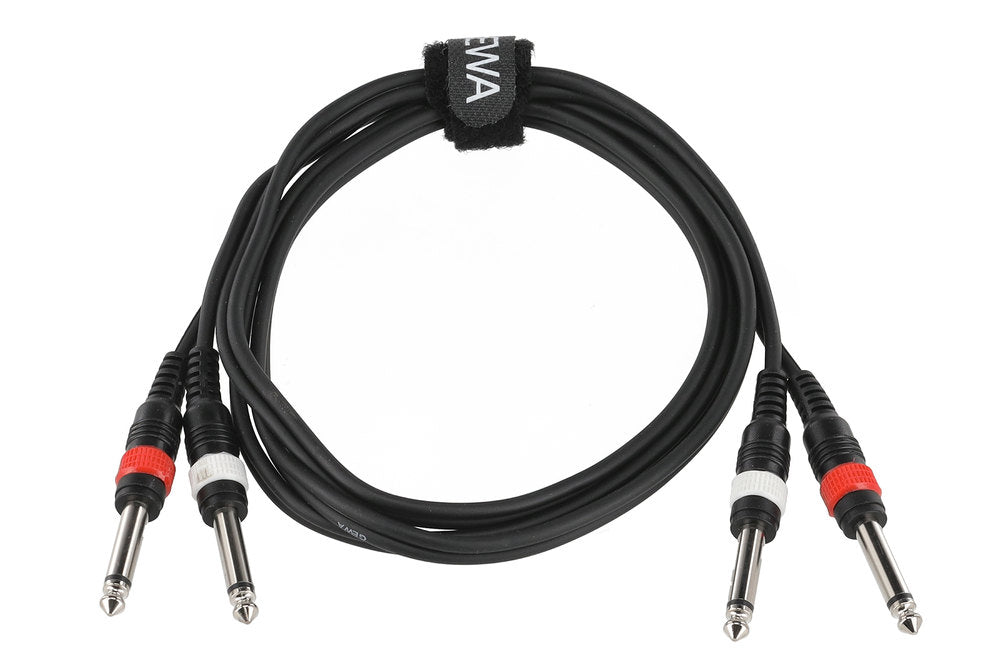 GEWA Basic Line cavo doppio 1,5 m, 2 x jack mono
