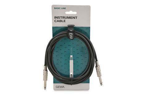 GEWA Basic Line cavo per strumenti 3 m, jack mono