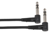 Cavo patch GEWA Basic Line 0,3 m, jack stereo angolato, 6 pz.