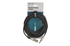 GEWA Basic Line cavo per microfono 9 m, XLR femmina a jack mono