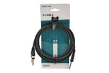 Cavo a Y GEWA Basic Line 3 m, jack stereo a 2 jack mono