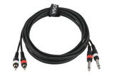 Cavo doppio GEWA Basic Line 3 m, 2 x jack a 2 x cinch