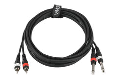 Cavo doppio GEWA Basic Line 6 m, 2 x jack a 2 x cinch