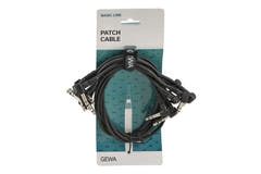 GEWA Basic Line cavo patch 0,6 m, jack stereo angolato, 6 pz.