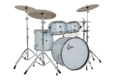 Gretsch USA Custom 4-delt shell set 22", Grey Oyster
