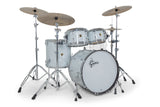 Gretsch USA Custom 4-delt shell set 22", Grey Oyster