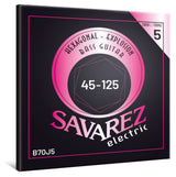 Savarez B70J5 Hexagonal Explosion corde per basso a 5 corde, medium