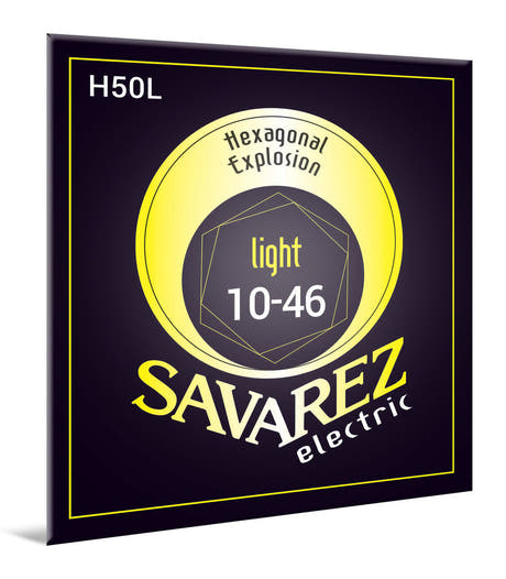 Savarez H50L Hexagonal Explosion corde per chitarre elettriche, light .010 fino a .046