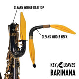 Key Leaves Barinana spazzola per sax baritono, 50 cm