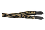 Tracolla per chitarre Ovation Signature in nylon, Multi-Soundhole, Retro Gold
