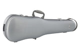 GEWA Polycarbonate custodia sagomata per violino 1/2-4/4, argento