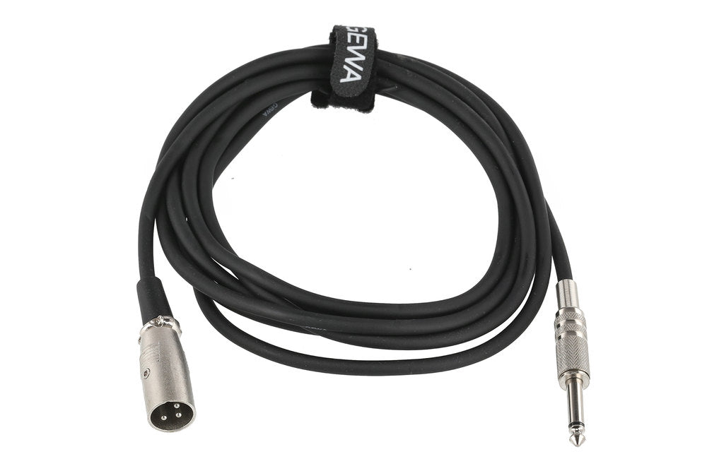 Cavo per strumenti GEWA Basic Line 3 m, mono-jack a XLR maschio