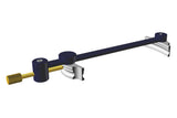 Morsetto per crepe in alluminio GEWA per violoncello, da 370 a 430 mm