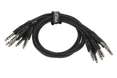 GEWA Basic Line cavo patch 0,6 m, jack stereo dritto, 6 pezzi