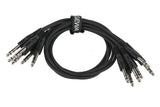GEWA Basic Line cavo patch 0,6 m, jack stereo dritto, 6 pezzi