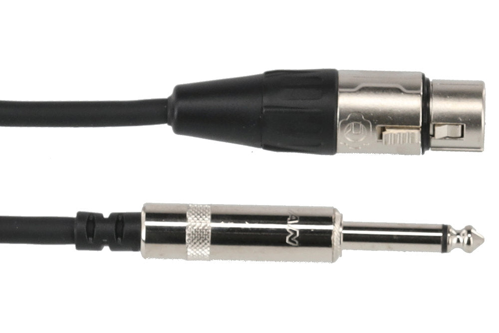 Cavo microfonico GEWA Pro Line 1,5 m, XLR femmina a jack mono
