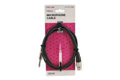 Cavo microfonico GEWA Pro Line 1,5 m, XLR femmina a jack mono