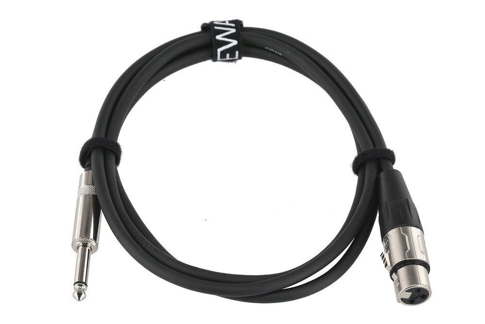 Cavo microfonico GEWA Pro Line 1,5 m, XLR femmina a jack mono