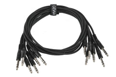 GEWA Basic Line cavo patch 0,9 m, jack stereo diritto, 6 pezzi