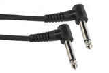 GEWA Basic Line cavo patch 0,3 m, mono-jack angolato, 6 pezzi