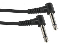 GEWA Basic Line cavo patch 0,1 m, jack mono angolato, 6 pezzi