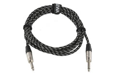 GEWA Pro Line cavo per strumenti 3 m, tweed bianco-nero, jack dritto